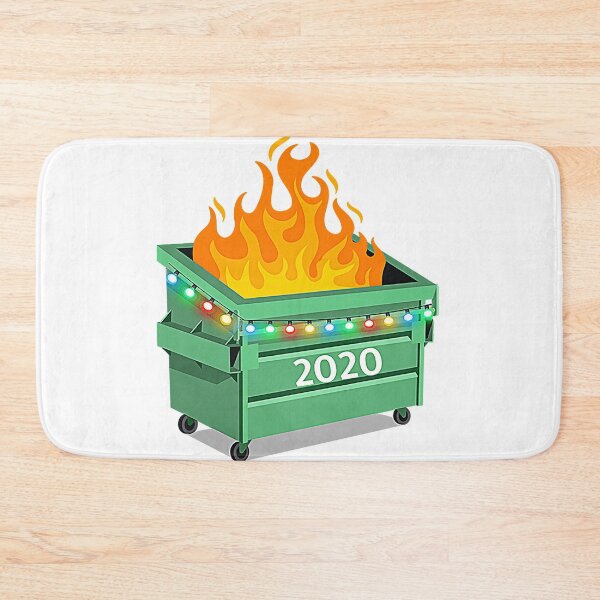 Item preview, 2020 Dumpster Fire Christmas T-Shirt designed and sold by landanvcl147.