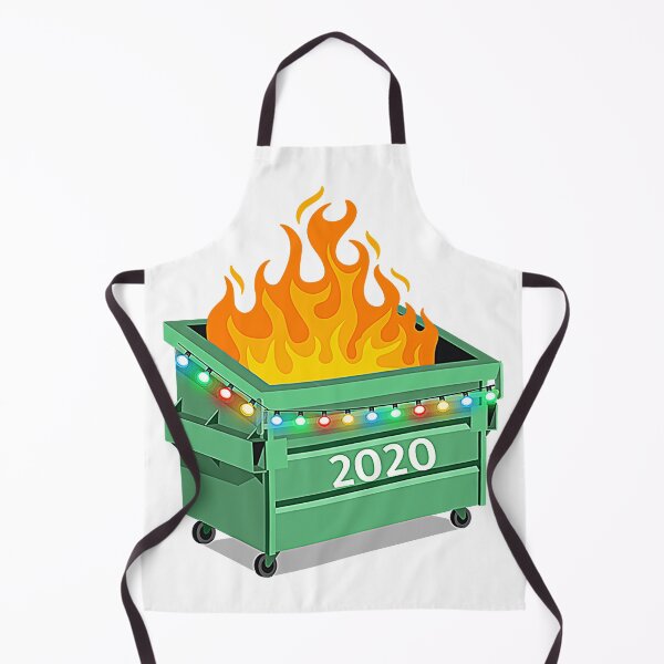 Item preview, 2020 Dumpster Fire Christmas T-Shirt designed and sold by landanvcl147.