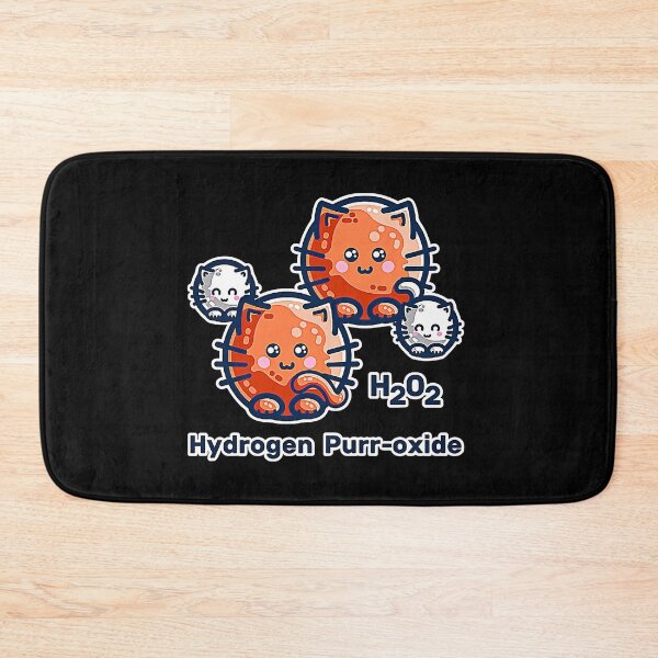 Item preview, Hydrogen Purr-oxide Cat Chemistry Pun T-Shirt designed and sold by landanvcl147.