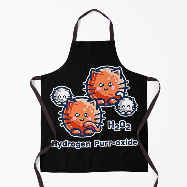 Item preview, Hydrogen Purr-oxide Cat Chemistry Pun T-Shirt designed and sold by landanvcl147.