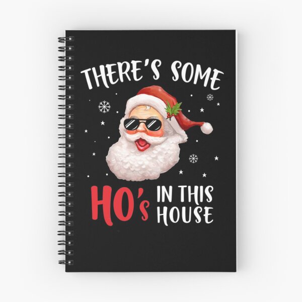 Item preview, There's Some Hos in This House Funny Santa Claus Christmas designed and sold by NortonGael.