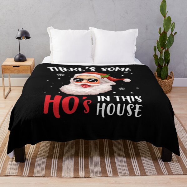 Item preview, There's Some Hos in This House Funny Santa Claus Christmas designed and sold by NortonGael.