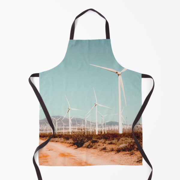 Item preview, Wind turbine farm in the desert at Kern County California USA designed and sold by Mrvell.