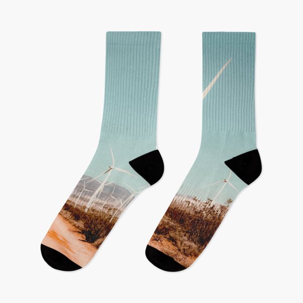 Item preview, Wind turbine farm in the desert at Kern County California USA designed and sold by Mrvell.