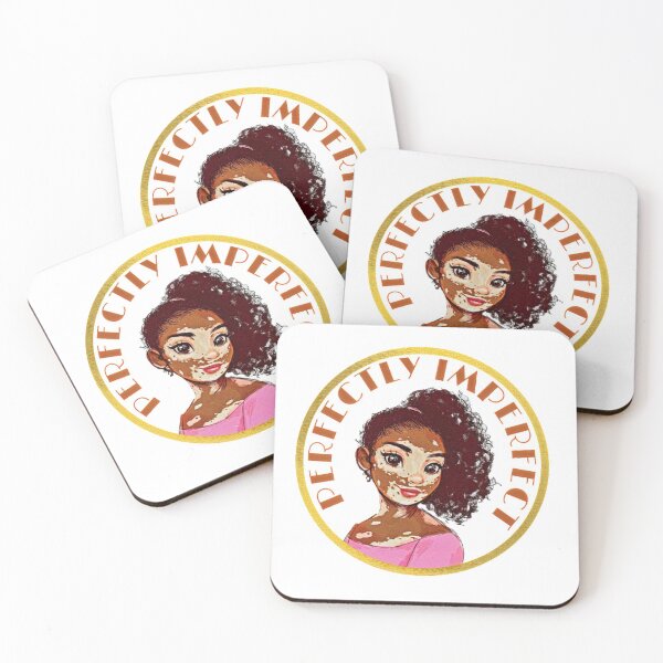 Item preview, Perfectly imperfect. Vitiligo beauty and support illustration. designed and sold by soniaaseguin.