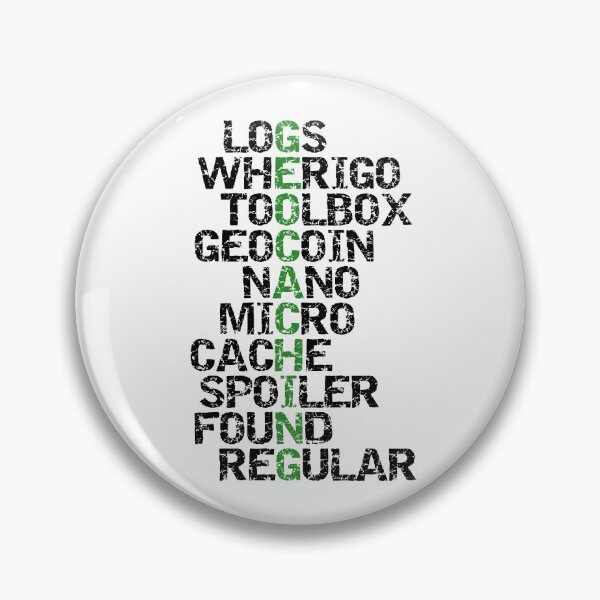 Item preview, Geocaching terms designed and sold by portrait4you.