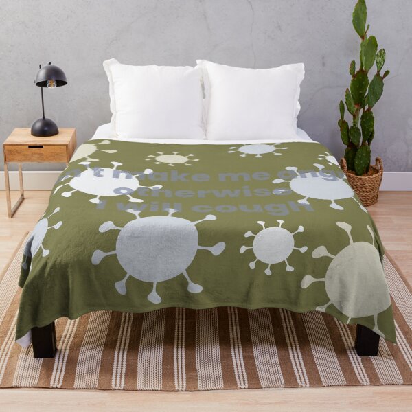 Item preview, Don't make me angry otherwise I will cough-green background designed and sold by CSouissi.