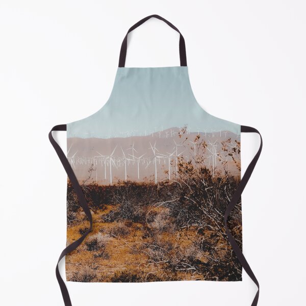 Item preview, Desert and wind turbine with mountain background at Kern County California USA designed and sold by Mrvell.