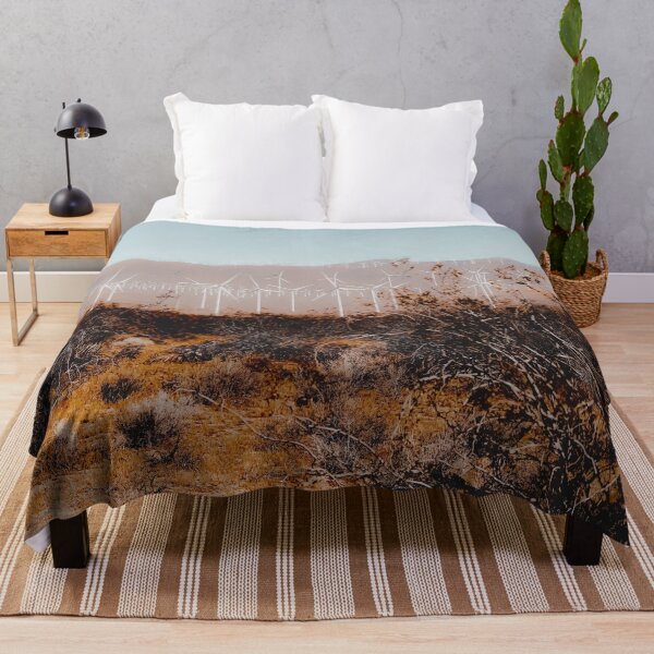 Item preview, Desert and wind turbine with mountain background at Kern County California USA designed and sold by Mrvell.