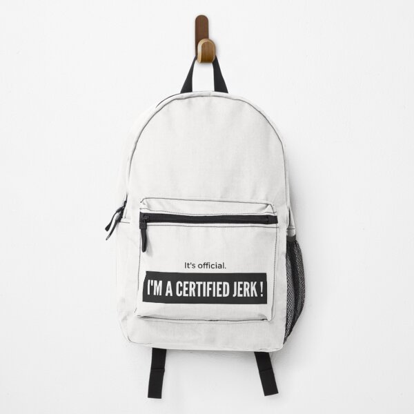 Item preview, It's official. I'm a certified jerk ! design designed and sold by sostar.