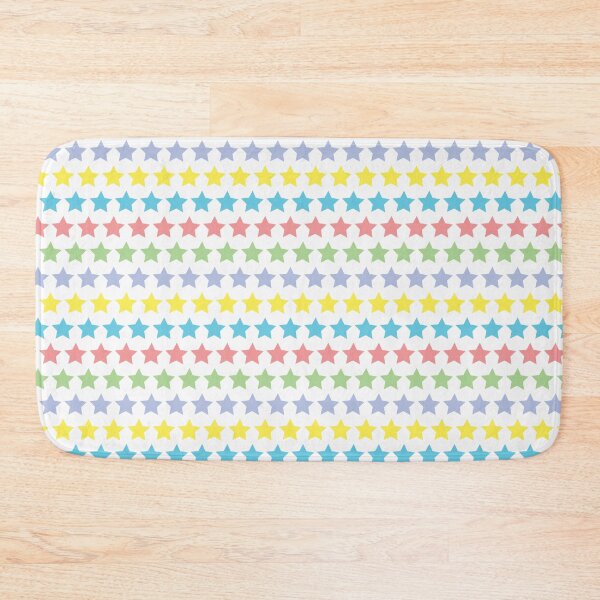 Item preview, colorful stars with white baackground designed and sold by ddesignnstudio.