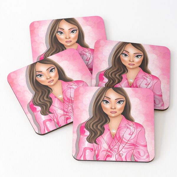 Item preview, Jade pink outfit cartoon drawing  designed and sold by Nicole  Scarpa.
