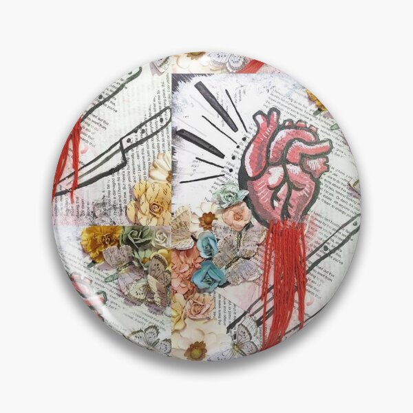 Artikelvorschau, Mixed Media abstraktes Kunstwerk Herz entworfen und verkauft von heycharlie3.