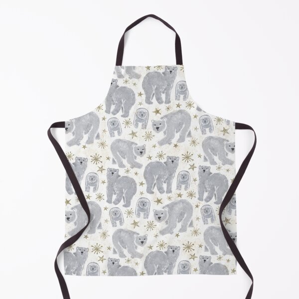 Item preview, Polar Bears & Snowflakes designed and sold by Amilia Korre.