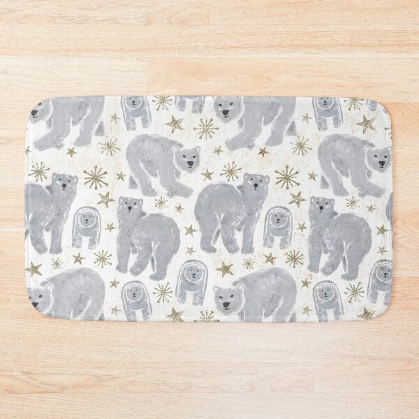 Item preview, Polar Bears & Snowflakes designed and sold by Amilia Korre.