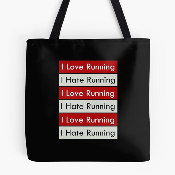 Item preview, I Love Running - I Hate Running designed and sold by Lets-Run.