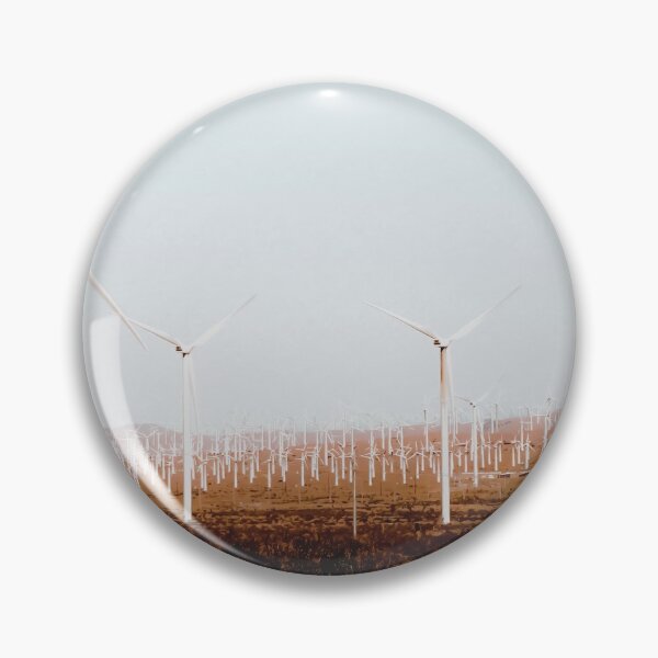 Item preview, Wind turbine in the desert at Kern County California USA designed and sold by Mrvell.