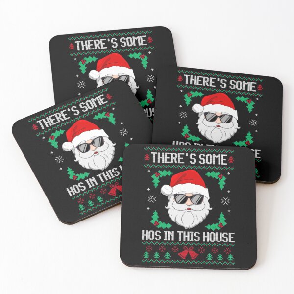 Item preview, There's Some Hos In this House Funny Christmas Santa Claus Premium designed and sold by NortonGael.