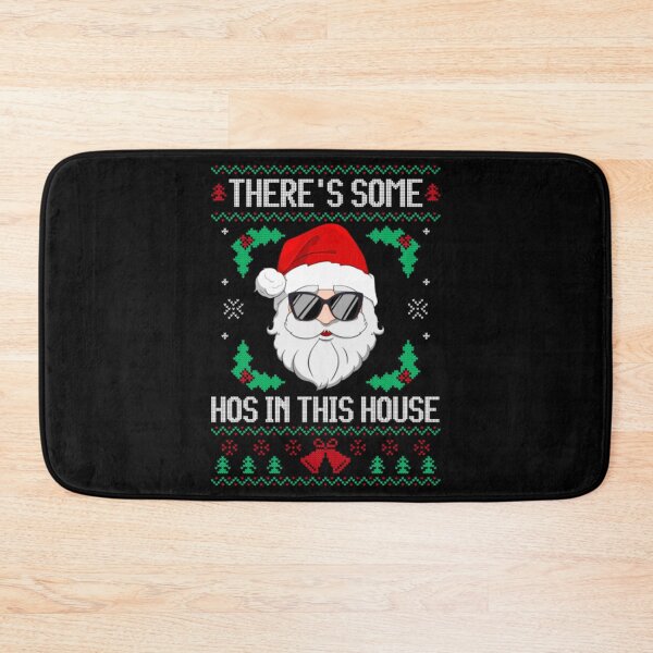 Item preview, There's Some Hos In this House Funny Christmas Santa Claus Premium designed and sold by NortonGael.