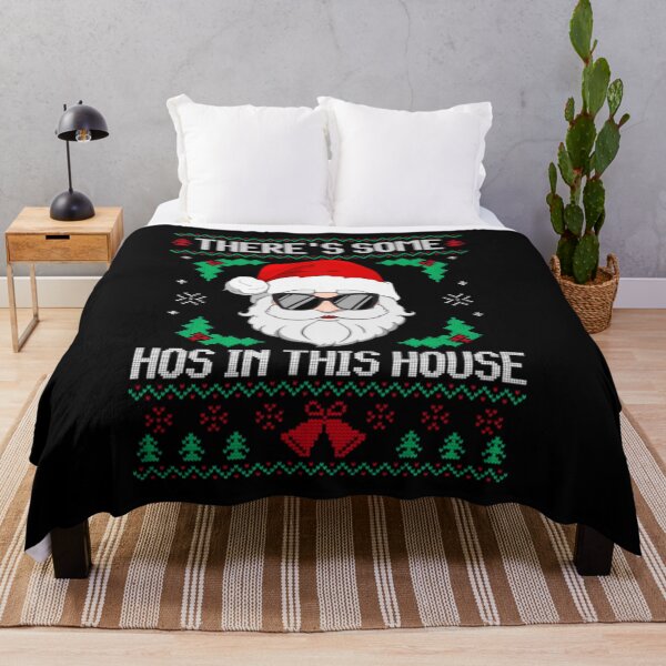 Item preview, There's Some Hos In this House Funny Christmas Santa Claus Premium designed and sold by NortonGael.
