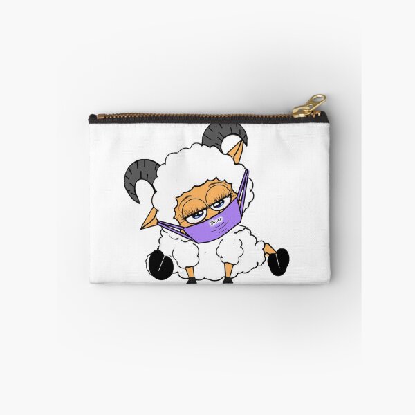 Item preview, Sheep with face mask  designed and sold by Shirley cute art .