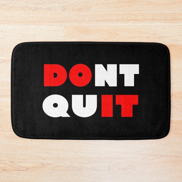 Item preview, Don't Quit Do It designed and sold by Lets-Run.