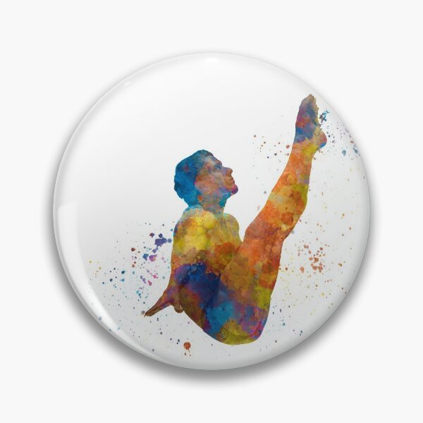 Item preview, Tampolin jump in watercolor designed and sold by paulrommer.