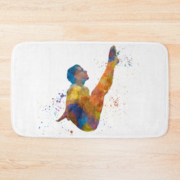 Item preview, Tampolin jump in watercolor designed and sold by paulrommer.
