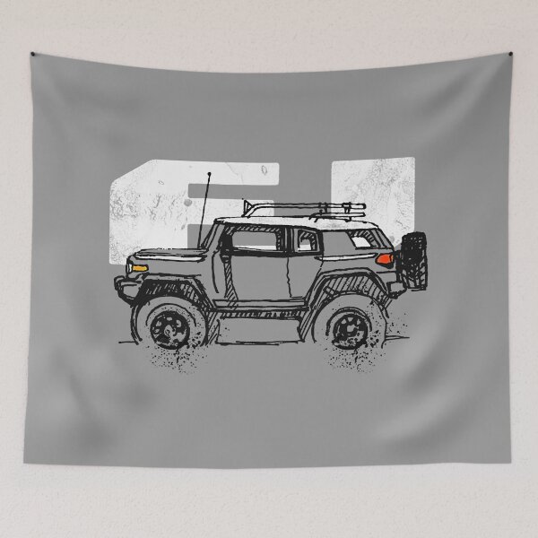 Item preview, FJ Cruiser - Sketch artist Profile, best gift for FJ's Dad, Mom birthday gift, off road T-Shirt T-Shirt designed and sold by landanvcl147.