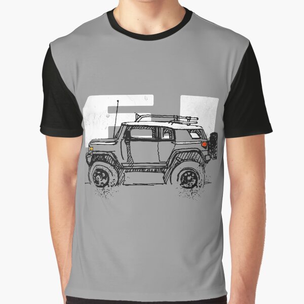 Item preview, FJ Cruiser - Sketch artist Profile, best gift for FJ's Dad, Mom birthday gift, off road T-Shirt T-Shirt designed and sold by landanvcl147.