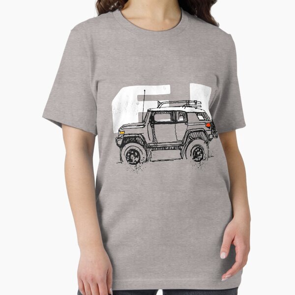 Item preview, FJ Cruiser - Sketch artist Profile, best gift for FJ's Dad, Mom birthday gift, off road T-Shirt T-Shirt designed and sold by landanvcl147.