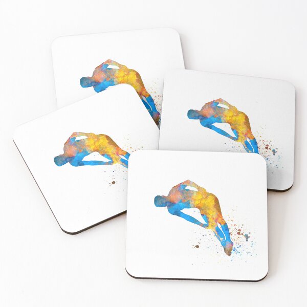 Item preview,  Tampolin jump in watercolor designed and sold by paulrommer.