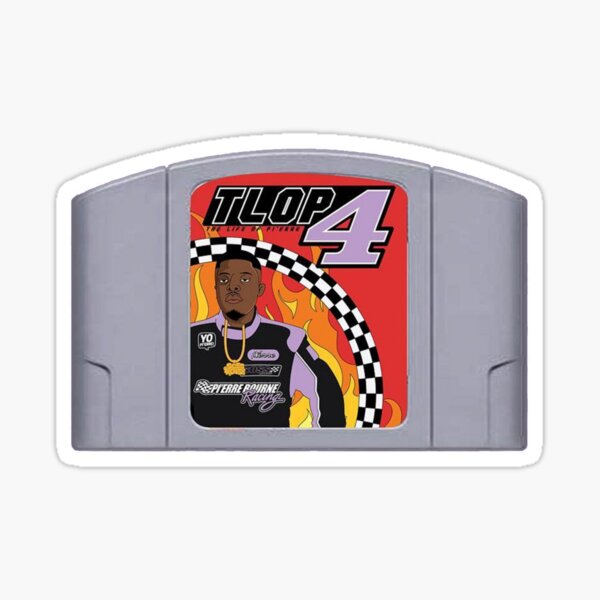 Pierre Bourne, TLOP 4 Merch, Pierre Bourne N64 T-Shirt, Hoodies & More Sticker