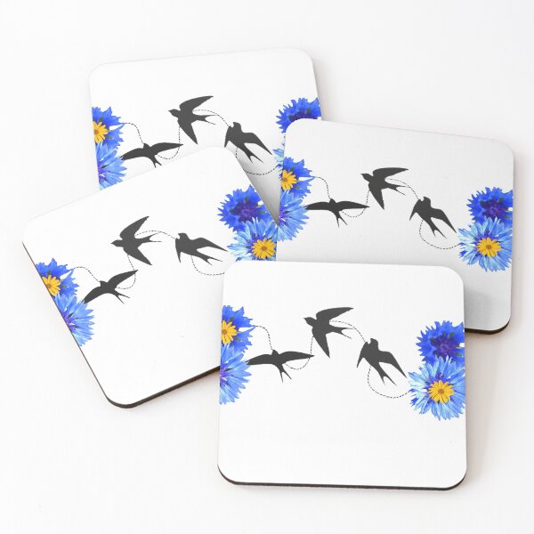 Item preview, Swallow and daisy in peace designed and sold by JTTL.