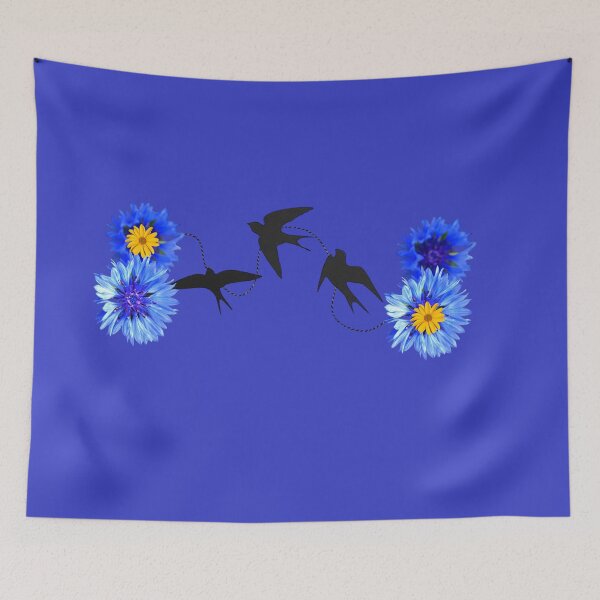 Item preview, Swallow and daisy in peace designed and sold by JTTL.
