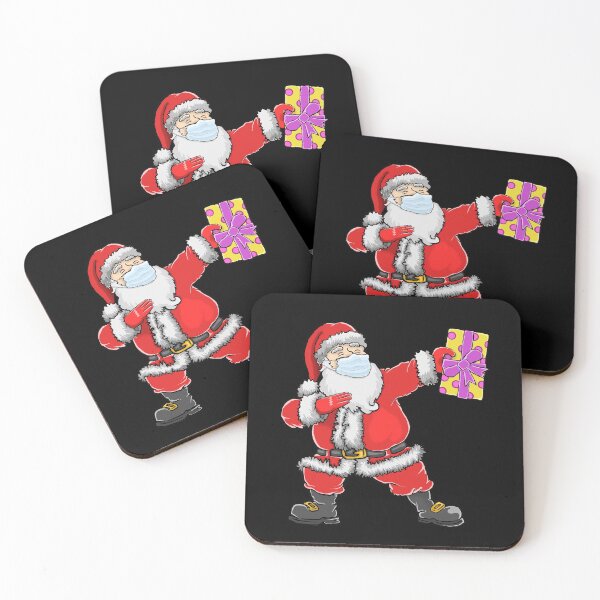 Item preview, funny 2020 christmas santa dabbing with mask Gift Kids Boys Girls Men Women designed and sold by AdoteE.