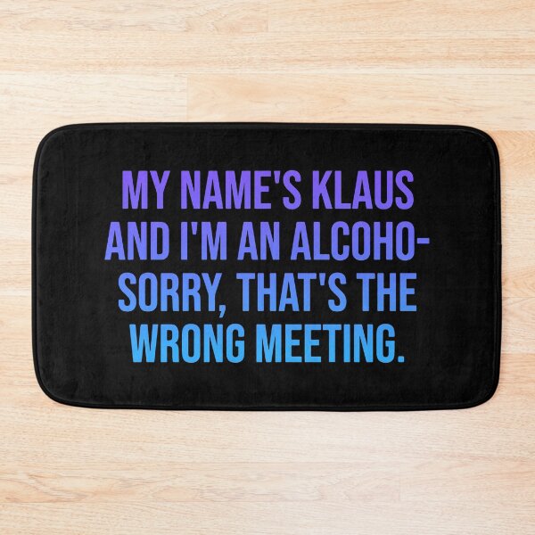 Item preview, My name is Klaus | Umbrella Academy designed and sold by designdroplet.