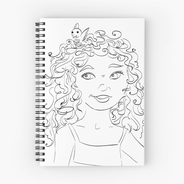 Item preview, girl sketch designed and sold by MirTani.