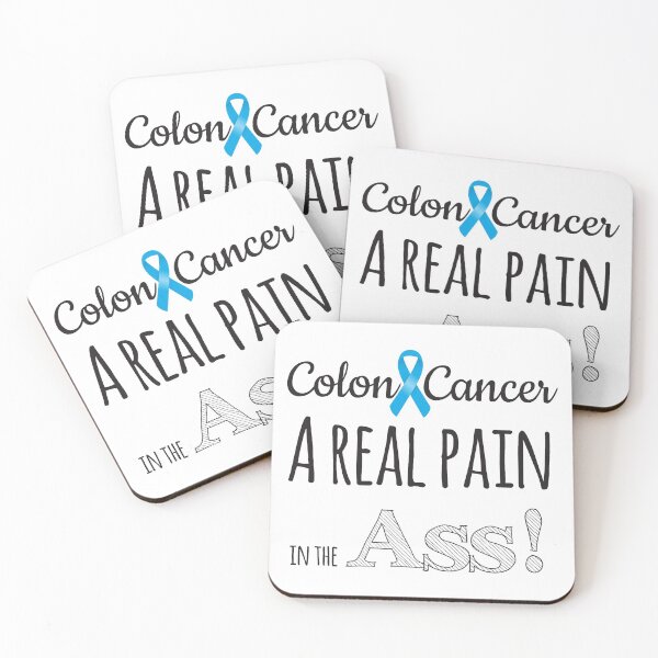 Item preview, Colon Cancer A Real Pain In The Ass designed and sold by 4AllTimes.