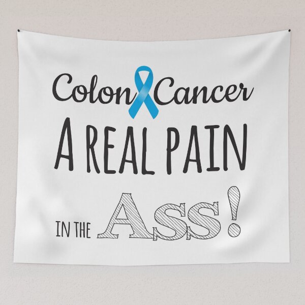 Item preview, Colon Cancer A Real Pain In The Ass designed and sold by 4AllTimes.