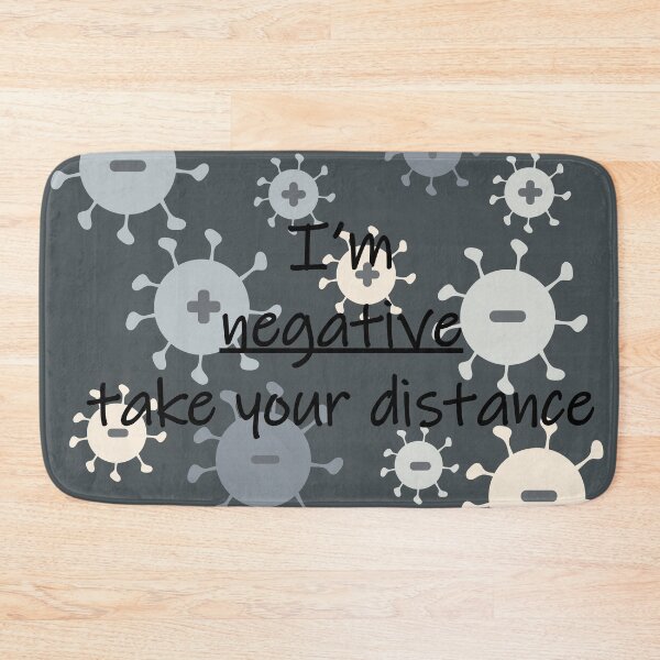 Item preview, I'm negative take your distance-grey backgroung designed and sold by CSouissi.