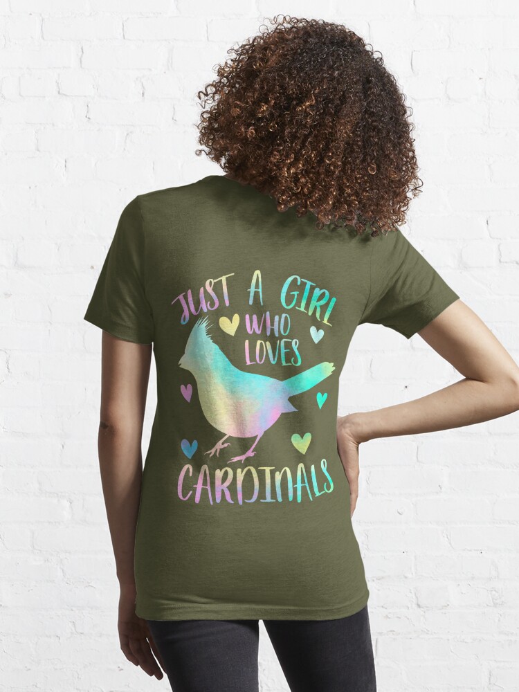 St. Louis Cardinals Just A Cadinals Girl Who Loves St. Patrick's Day T-Shirt  - TeeNavi