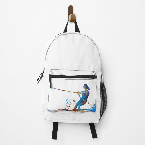 Item preview, Water skiing in watercolor designed and sold by paulrommer.