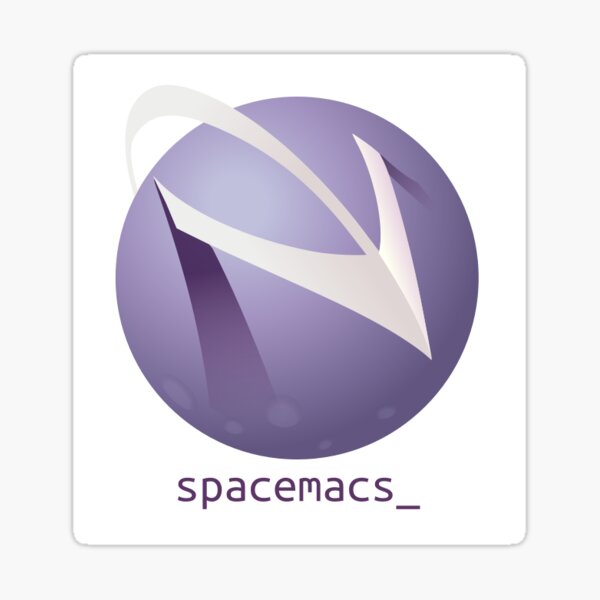 Spacemacs Sticker