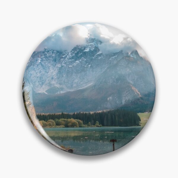 Item preview, Colorful autumn foliage at the alpine lake designed and sold by zakaz86.