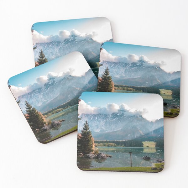 Item preview, Colorful autumn foliage at the alpine lake designed and sold by zakaz86.