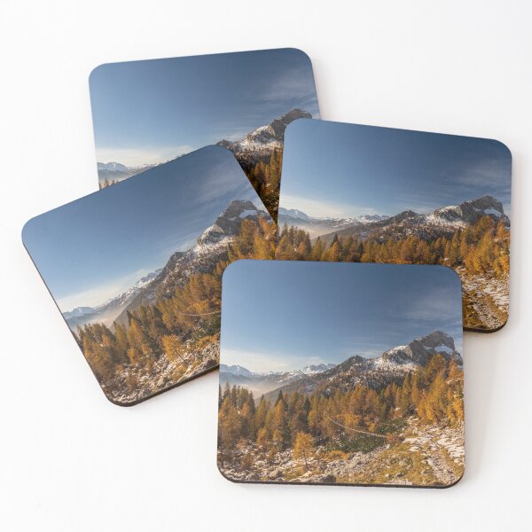 Item preview, Trekking day in a snowy autumn in the Dolomiti Friulane, Friuli-Venezia Giulia designed and sold by zakaz86.
