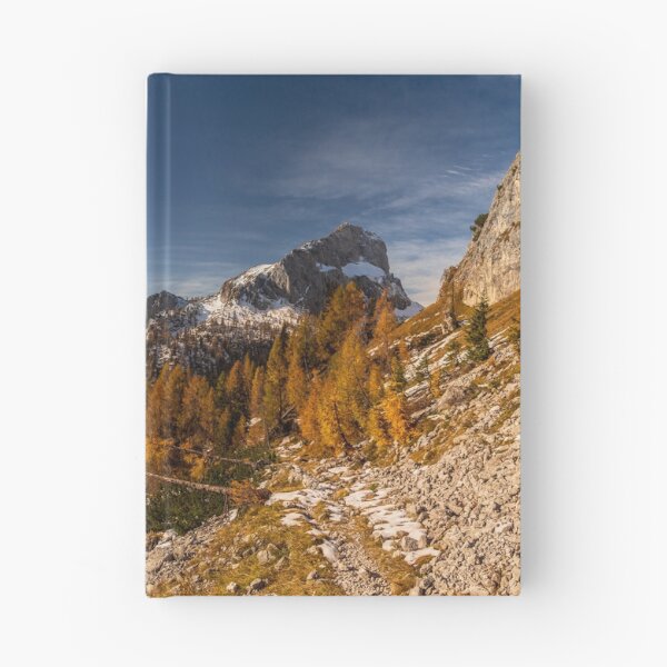 Item preview, Trekking day in a snowy autumn in the Dolomiti Friulane, Friuli-Venezia Giulia designed and sold by zakaz86.