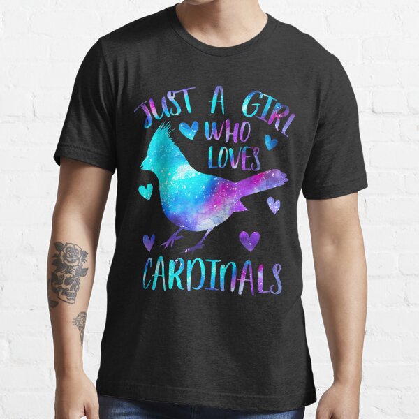 St. Louis Cardinals Just A Cadinals Girl Who Loves St. Patrick's Day T-Shirt  - TeeNavi