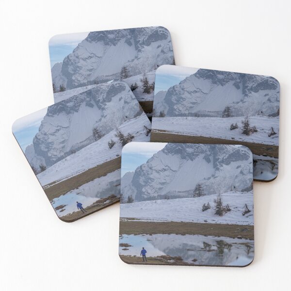 Item preview, Trekking day in a snowy autumn in the Dolomiti Friulane, Friuli-Venezia Giulia designed and sold by zakaz86.